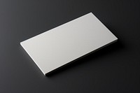 Black background business card electronics simplicity.