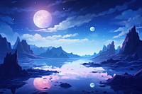 World background landscape astronomy outdoors. AI generated Image by rawpixel.