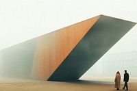Person climbs up architecture outdoors walking. AI generated Image by rawpixel.