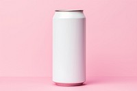 Beer can pink pink background refreshment.