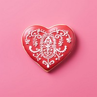 Heart cookie celebration accessories. AI generated Image by rawpixel.