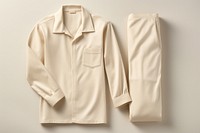 Pajamas packaging  sleeve blouse white.
