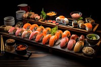 Sushi Set sushi food meal.