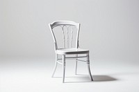 Chair  furniture white gray.