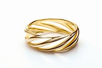 Ring shape gold jewelry shiny.