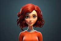 Human female cartoon adult doll. AI generated Image by rawpixel.