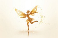  Fairy yellow symbol gold. AI generated Image by rawpixel.