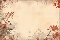 Chinese watercolour border backgrounds pattern paper.