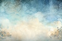 Starry sky watercolour border backgrounds outdoors nature.