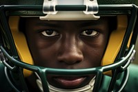 High school football helmet sports human.