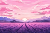 Lavender field landscape backgrounds panoramic.