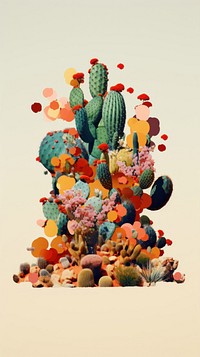 Desert cactus cantaloupe variation balloon.
