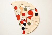 Pizza art creativity pattern.