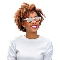 Young woman of African American sunglasses portrait adult. AI generated Image by rawpixel.