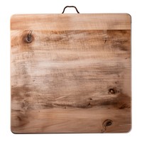 Empty rustic wooden serving board white background rectangle letterbox. AI generated Image by rawpixel.