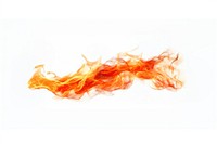 Fire flame fire motion white background. AI generated Image by rawpixel.