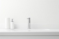 Toothpaste put on sink bathroom white toothbrush. AI generated Image by rawpixel.