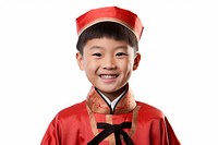 China kid barber Costume portrait costume child.