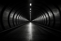 Dark background monochrome tunnel black.