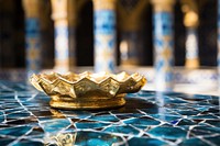Mosaic Majesty pattern gold spirituality.
