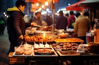 Street Food Frenzy food restaurant market.