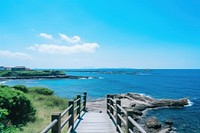 Jeju Island landscape outdoors horizon.