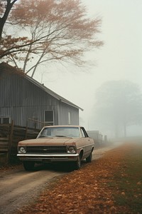 Countryside vibe outdoors vehicle nature. AI generated Image by rawpixel.