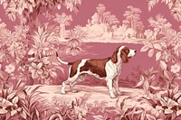 Toile wallpaper a single Beagle animal mammal beagle.