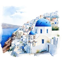 Greece architecture building santorini.