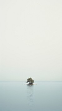Island outdoors nature ocean. AI generated Image by rawpixel.