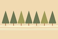 Illustration of tress border outdoors backgrounds triangle.
