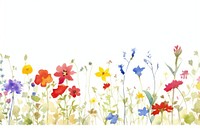 Flower backgrounds painting outdoors.
