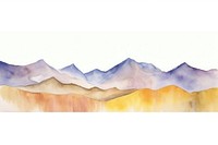 Mountain landscapes backgrounds panoramic painting.