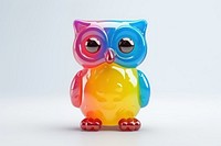 Owl figurine art toy.