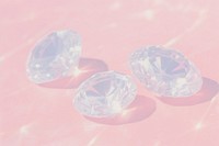 Diamonds sink gemstone jewelry backgrounds.