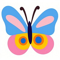 Cute butterfly creativity outdoors graphics.