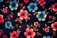 Cute flower wallpaper black theme pattern petal plant.
