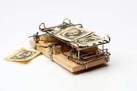 Money mousetrap investment currency.