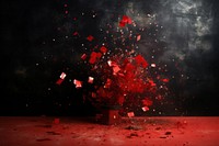  Luck Exploding from Firecrackers exploding fire destruction. AI generated Image by rawpixel.