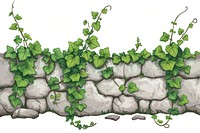 Vines wall backgrounds cartoon.