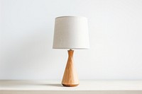 Bedside table lamp lampshade furniture cylinder. AI generated Image by rawpixel.