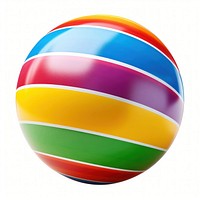 Striped ball striped sphere sports. AI generated Image by rawpixel.
