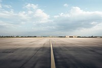 Airport airstrip airfield asphalt.