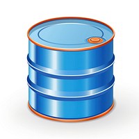 Oil blue white background container. AI generated Image by rawpixel.