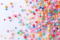 Confetti full-frame confectionery backgrounds sprinkles.
