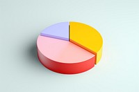 Pie chart investment diagram circle. AI generated Image by rawpixel.