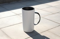 Coffee cup mug shadow.