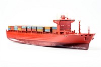 A cargo ship watercraft vehicle boat.