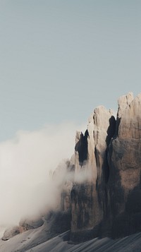  Dolomiti mountain outdoors nature. AI generated Image by rawpixel.