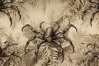 Tarantula animal spider art.